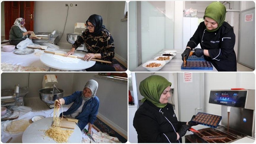 Kooperatif Kuran Vanlı Kadınlar Üretime Katkı Sağlıyor